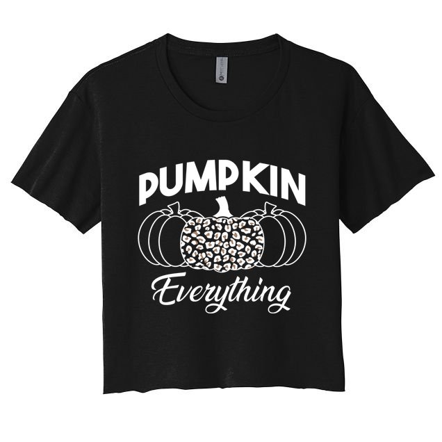 Pumpkin Everything Halloween Lover Crop Top