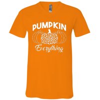 Pumpkin Everything Halloween Lover V-Neck T-Shirt