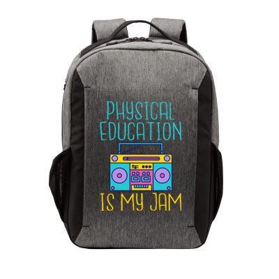 Physical Education Is My Jam Pe Teacher Vector Backpack