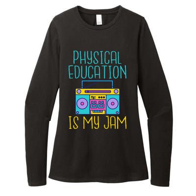 Physical Education Is My Jam Pe Teacher Womens CVC Long Sleeve Shirt