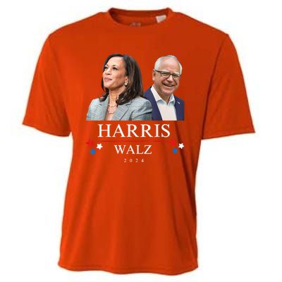 President Election Kamala Harris Tim Waltz Cooling Performance Crew T-Shirt