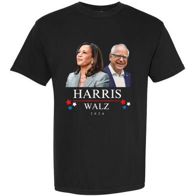 President Election Kamala Harris Tim Waltz Garment-Dyed Heavyweight T-Shirt