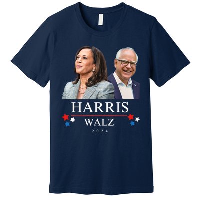 President Election Kamala Harris Tim Waltz Premium T-Shirt