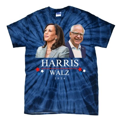 President Election Kamala Harris Tim Waltz Tie-Dye T-Shirt