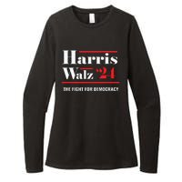 President Elect Kamala Harris Tim Walz 2024 Womens CVC Long Sleeve Shirt