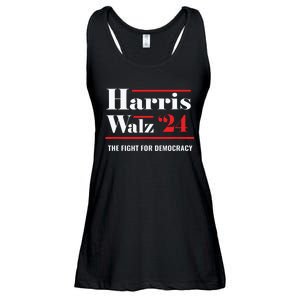 President Elect Kamala Harris Tim Walz 2024 Ladies Essential Flowy Tank