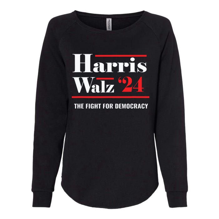 President Elect Kamala Harris Tim Walz 2024 Womens California Wash Sweatshirt