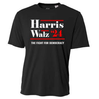 President Elect Kamala Harris & Tim Walz 2024 Cooling Performance Crew T-Shirt