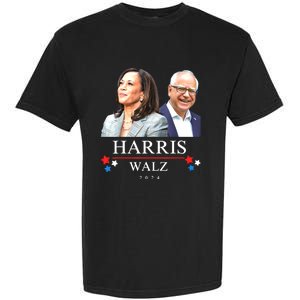 President Election Kamala Harris Tim Waltz Garment-Dyed Heavyweight T-Shirt