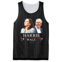 President Election Kamala Harris Tim Waltz Mesh Reversible Basketball Jersey Tank