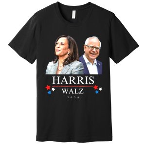 President Election Kamala Harris Tim Waltz Premium T-Shirt