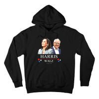 President Election Kamala Harris Tim Waltz Tall Hoodie