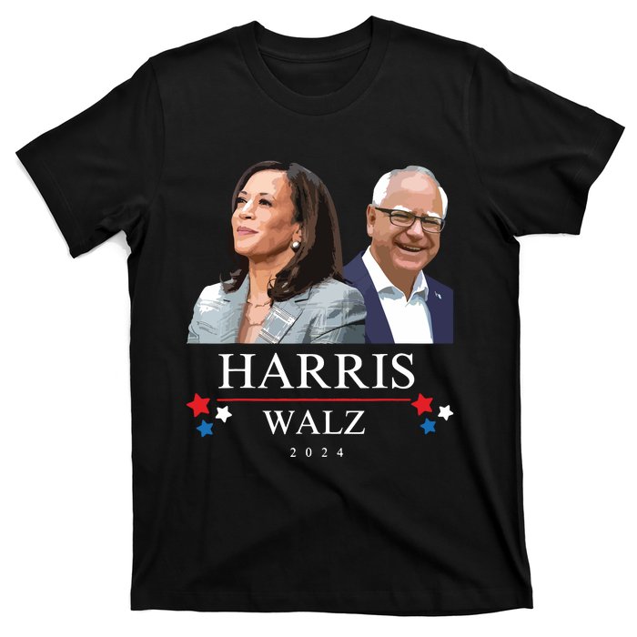 President Election Kamala Harris Tim Waltz T-Shirt