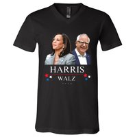 President Election Kamala Harris Tim Waltz V-Neck T-Shirt