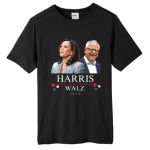 President Election Kamala Harris Tim Waltz Tall Fusion ChromaSoft Performance T-Shirt