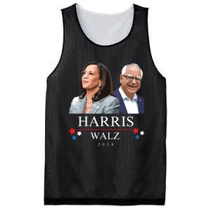 President Election Kamala Harris Tim Waltz Mesh Reversible Basketball Jersey Tank