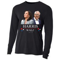 President Election Kamala Harris Tim Waltz Cooling Performance Long Sleeve Crew