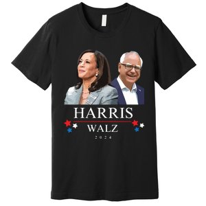 President Election Kamala Harris Tim Waltz Premium T-Shirt