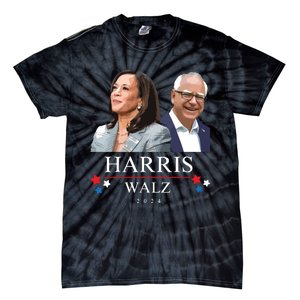 President Election Kamala Harris Tim Waltz Tie-Dye T-Shirt