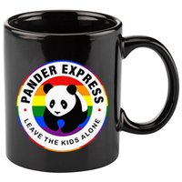 Pander Express Leave The Alone 11oz C Handle Ceramic Mug