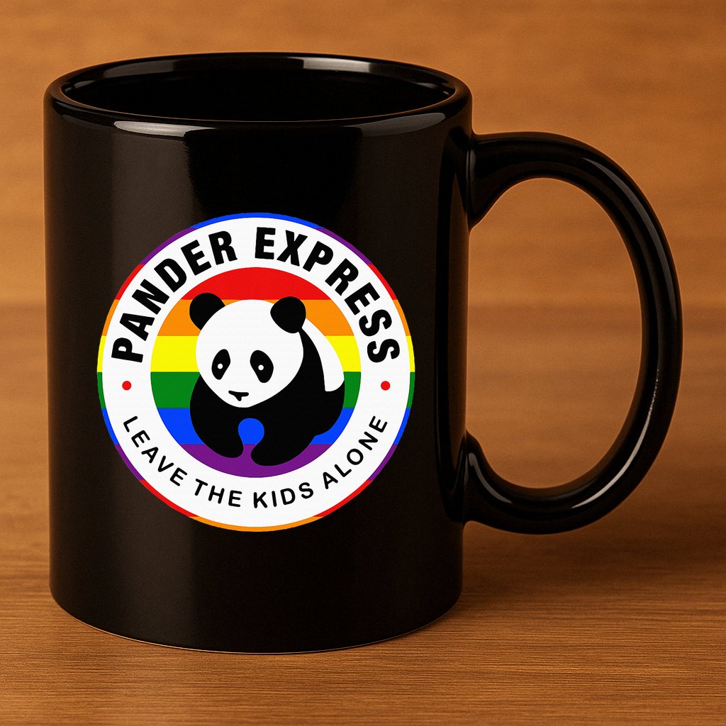 Pander Express Leave The Alone 11oz C Handle Ceramic Mug