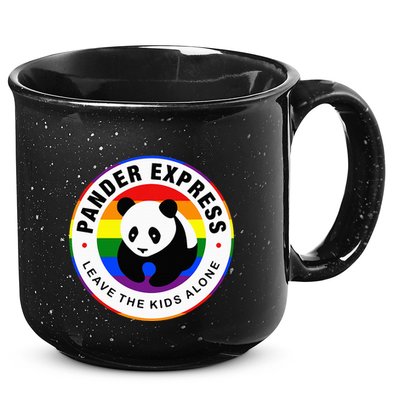 Pander Express Leave The Alone 15oz Campfire Ceramic Mug