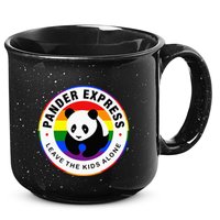 Pander Express Leave The Alone 15oz Campfire Ceramic Mug