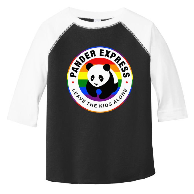 Pander Express Leave The Alone Toddler Fine Jersey T-Shirt