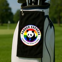 Pander Express Leave The Alone Golf Towel