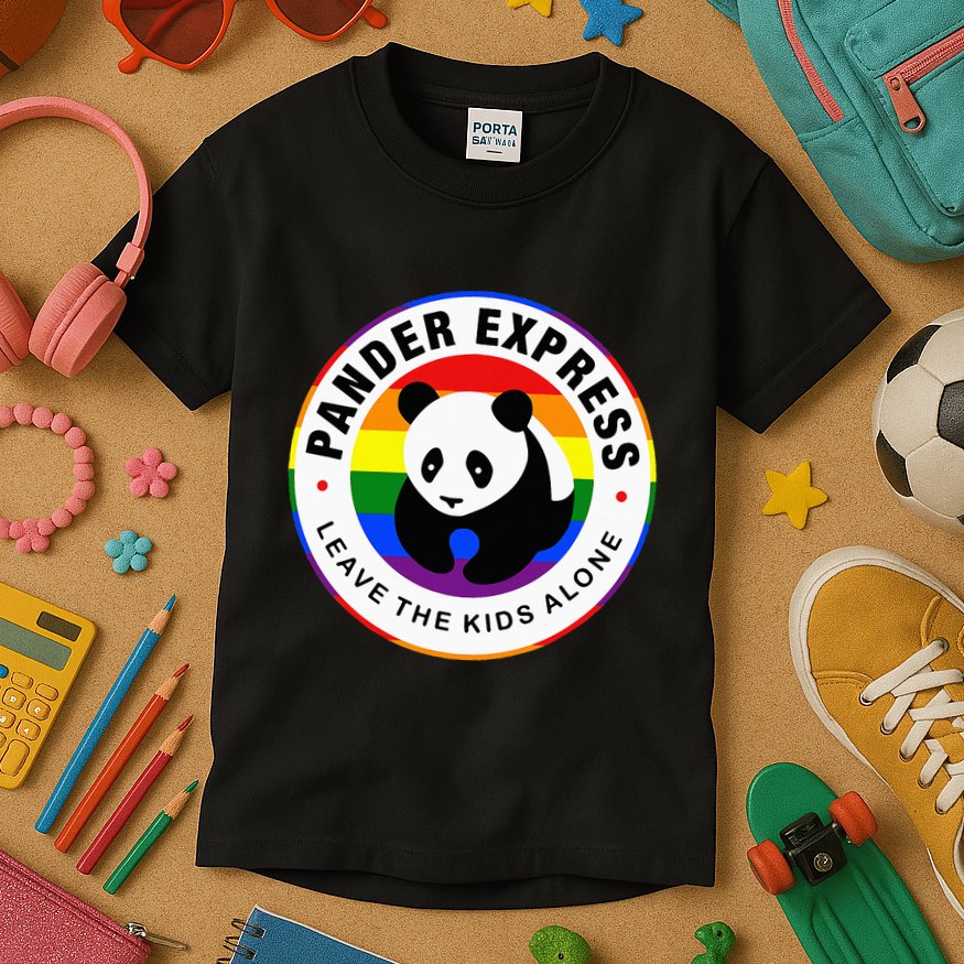 Pander Express Leave The Alone Kids T-Shirt