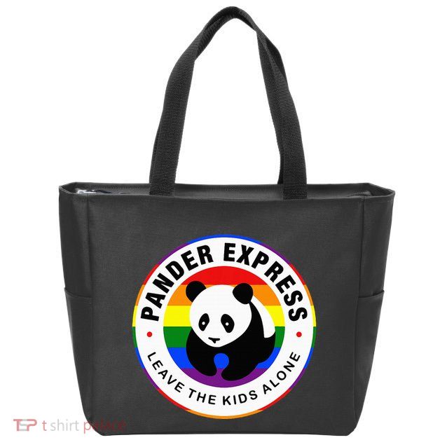 Pander Express Leave The Alone Zip Tote Bag