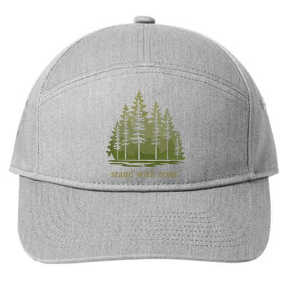 Planet Earth Lovers Redwood Forest Groves Nature Loves Trees 7-Panel Snapback Hat