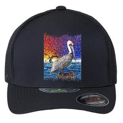 Pelican Pixels Flexfit Unipanel Trucker Cap