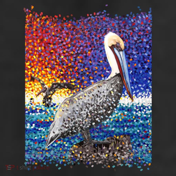 Pelican Pixels 11oz C Handle Ceramic Mug