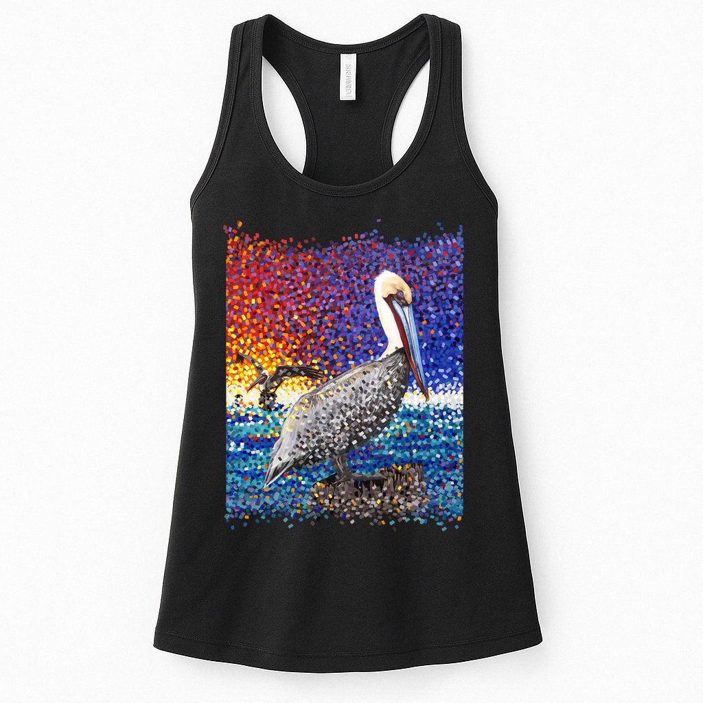 Pelican Pixels Womens Tank Top