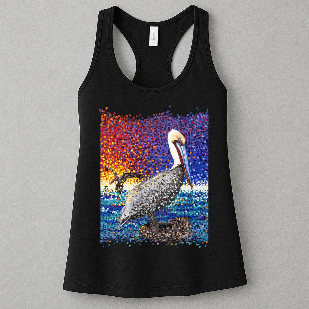 Pelican Pixels Womens Tank Top