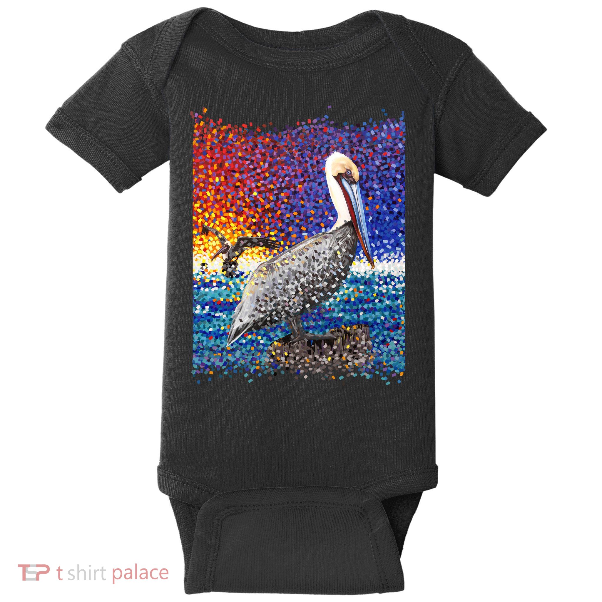 Pelican Pixels Baby Bodysuit