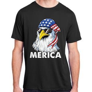 Patriotic Eagle Mullet 4th Of July Usa American Flag Merica Cute Gift Adult ChromaSoft Performance T-Shirt