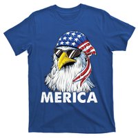 Patriotic Eagle Mullet 4th Of July Usa American Flag Merica Cute Gift T-Shirt