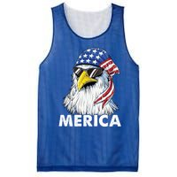 Patriotic Eagle Mullet 4th Of July Usa American Flag Merica Cute Gift Mesh Reversible Basketball Jersey Tank