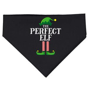 Perfect Elf Matching Family Group Christmas Party Pyjamas USA-Made Doggie Bandana