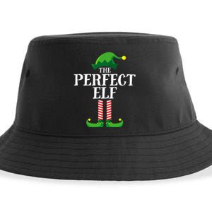 Perfect Elf Matching Family Group Christmas Party Pyjamas Sustainable Bucket Hat