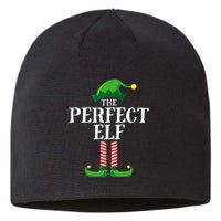 Perfect Elf Matching Family Group Christmas Party Pyjamas Sustainable Beanie