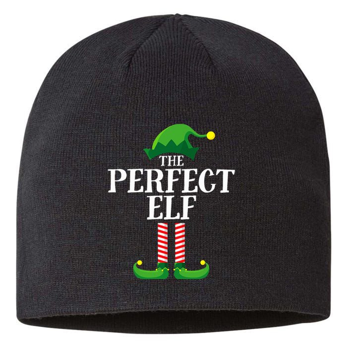 Perfect Elf Matching Family Group Christmas Party Pyjamas Sustainable Beanie