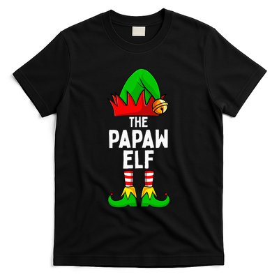 Papaw Elf Matching Family Christmas T-Shirt