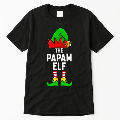 Papaw Elf Matching Family Christmas Tall T-Shirt
