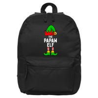 Papaw Elf Matching Family Christmas 16 in Basic Backpack