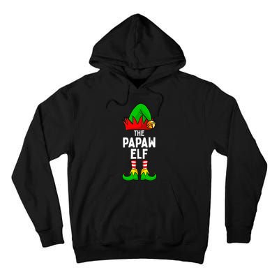 Papaw Elf Matching Family Christmas Tall Hoodie