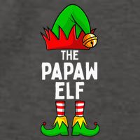 Papaw Elf Matching Family Christmas Vector Backpack