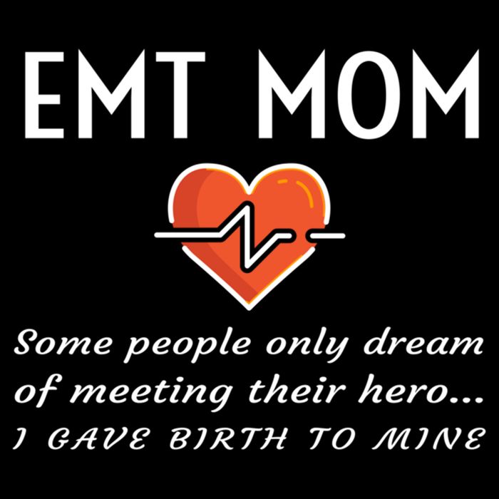 Proud Emt Mom Emergency Medical Technician Mother Quote Gift Impact Tech Backpack